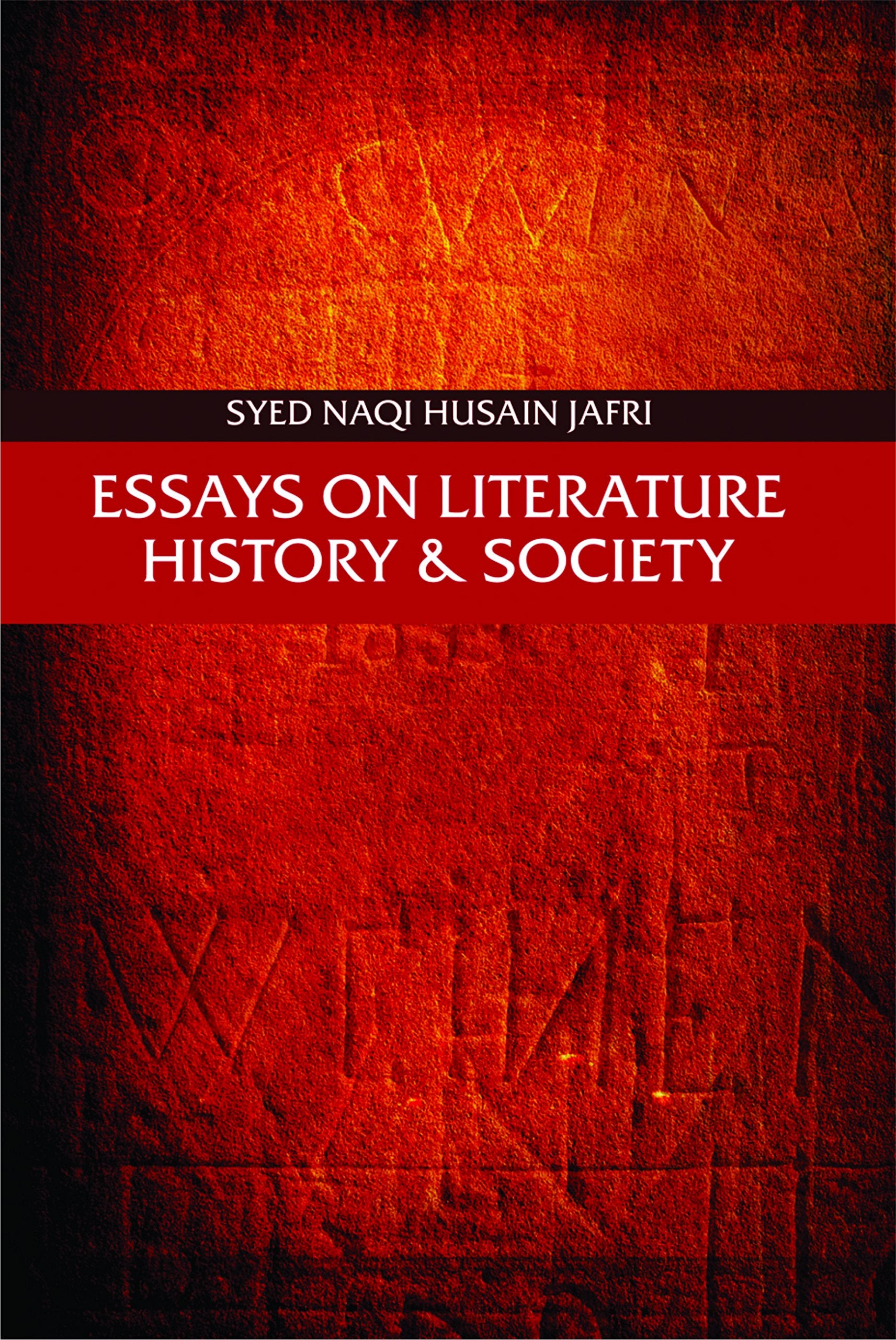 ESSAYS ON LITERATURE, HISTORY AND SOCIETY (PB)
