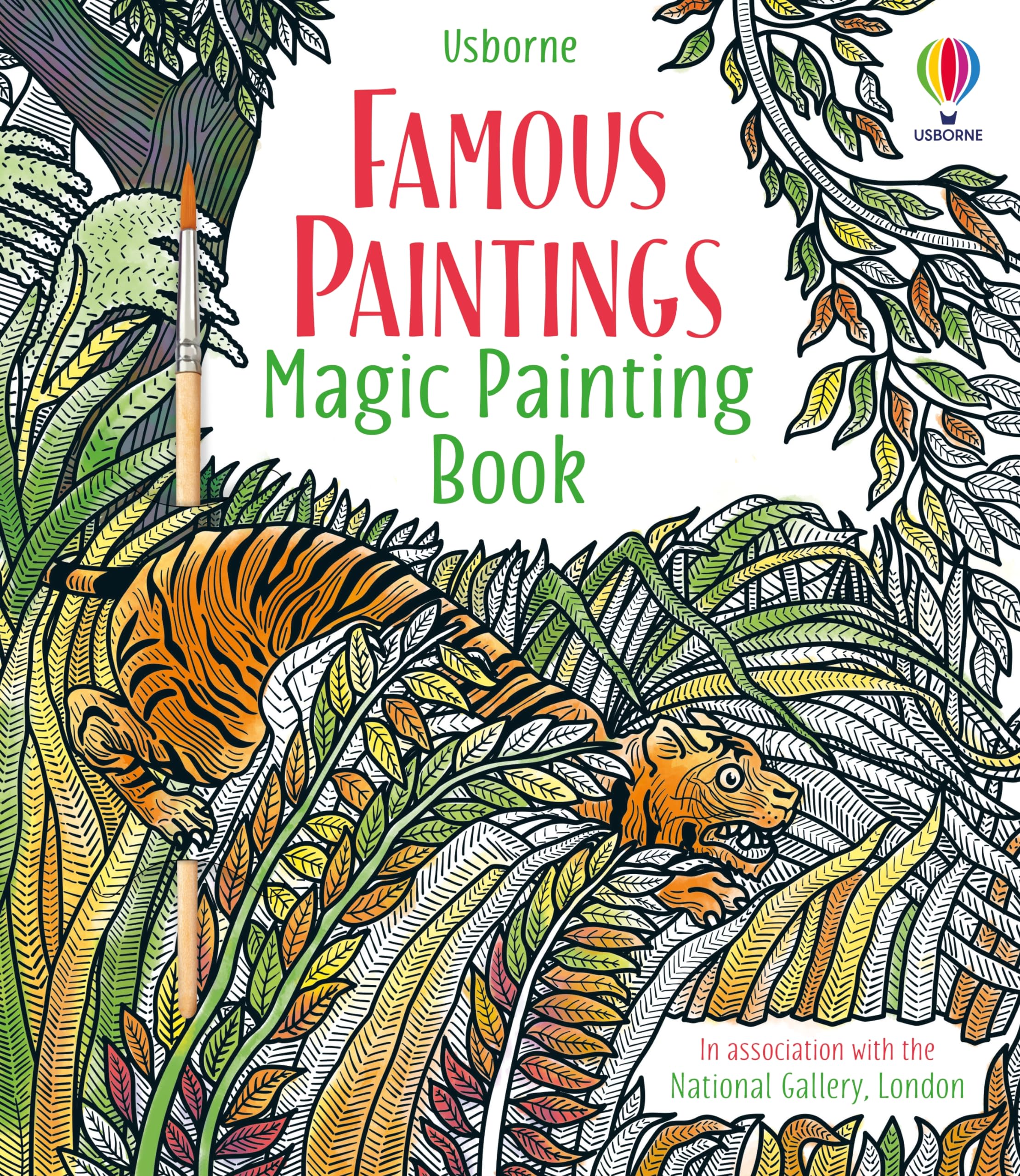 Famous Paintings  Magic Painting Book
