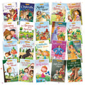 Set Of 20 Favourite & Fairy Tales Story Books | English Short Stories For 3+ | Robinhood, Snow White, Alice In Wonderland,Cindre