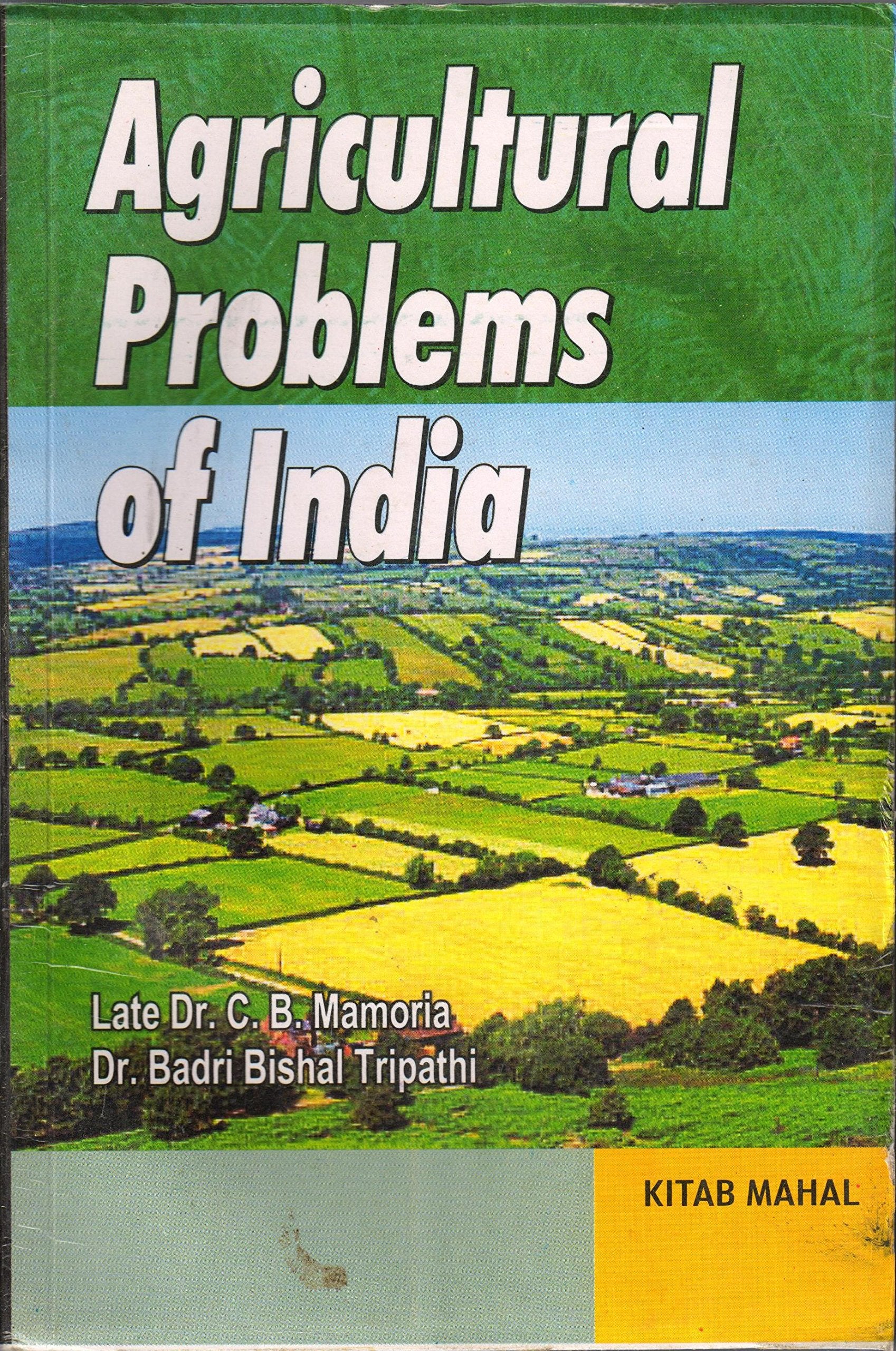 Agricultural Problems Of India