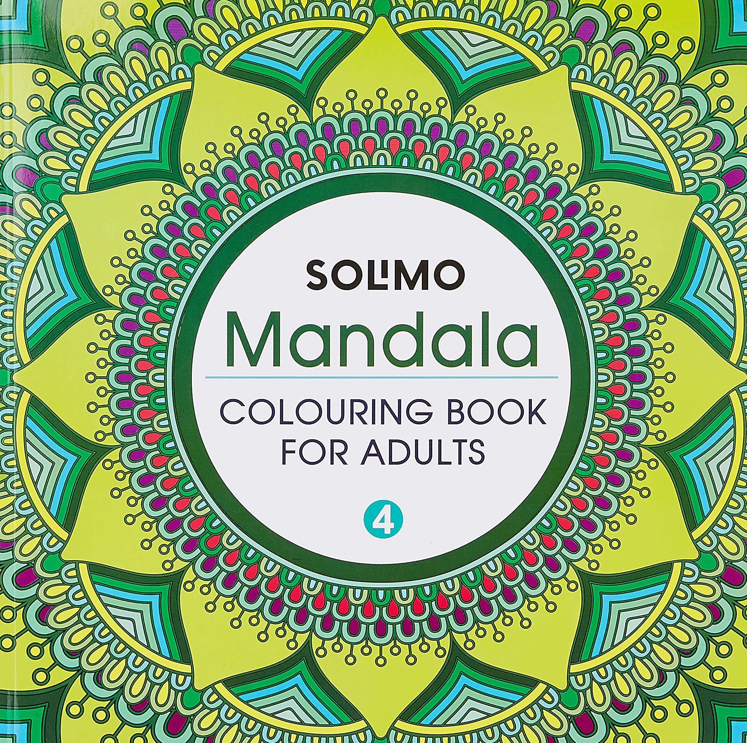 Amazon Brand  Solimo Mandala Colouring Book For Adults 4