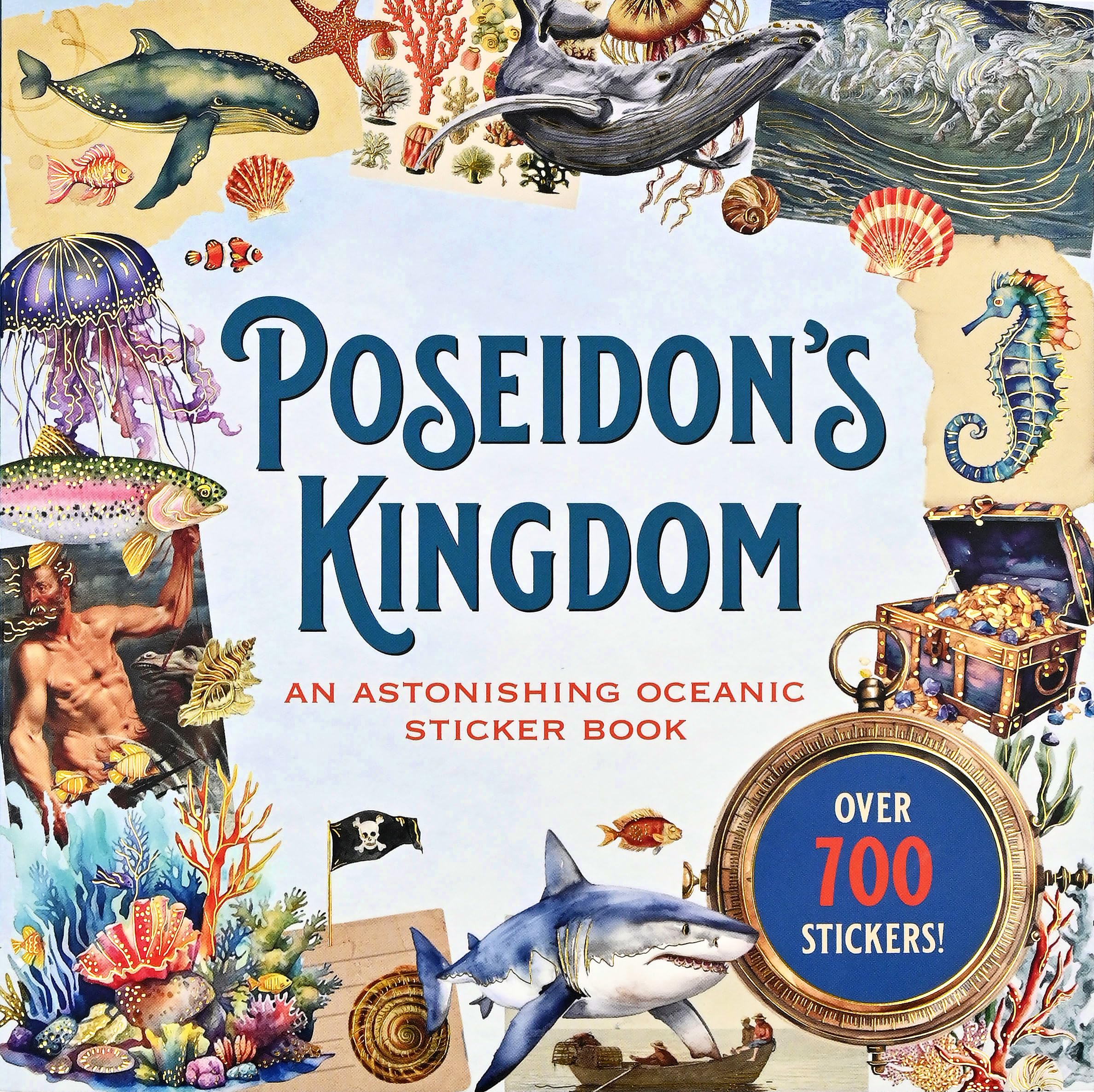 Poseidons Kingdom Sticker Book (over 700 stickers!) (Sticker Books)