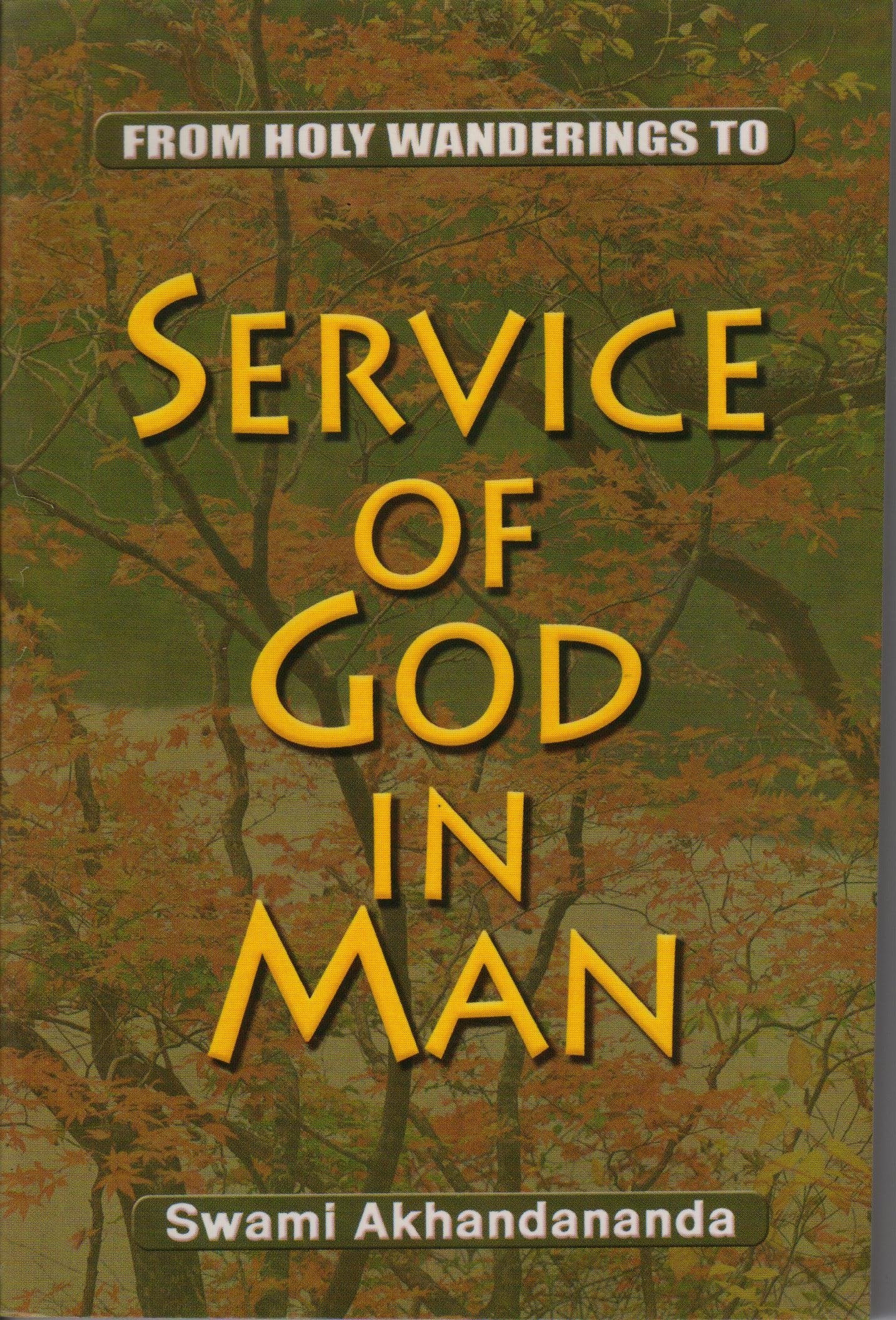 Service Of God In Man