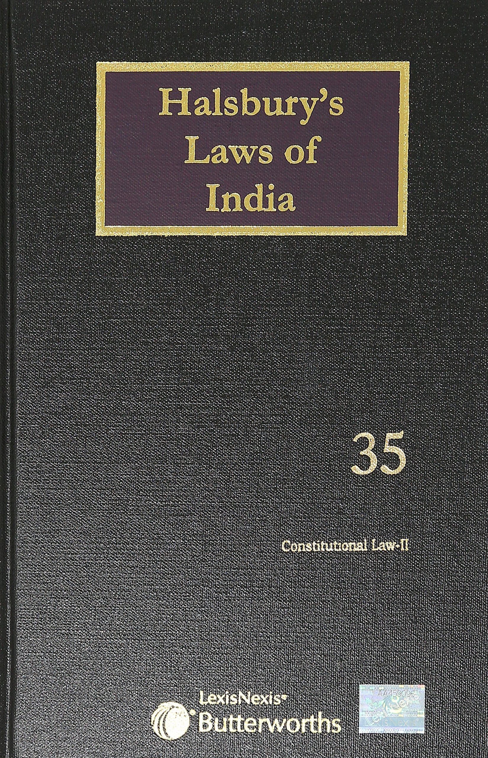 Halsbury Laws Of India: 35