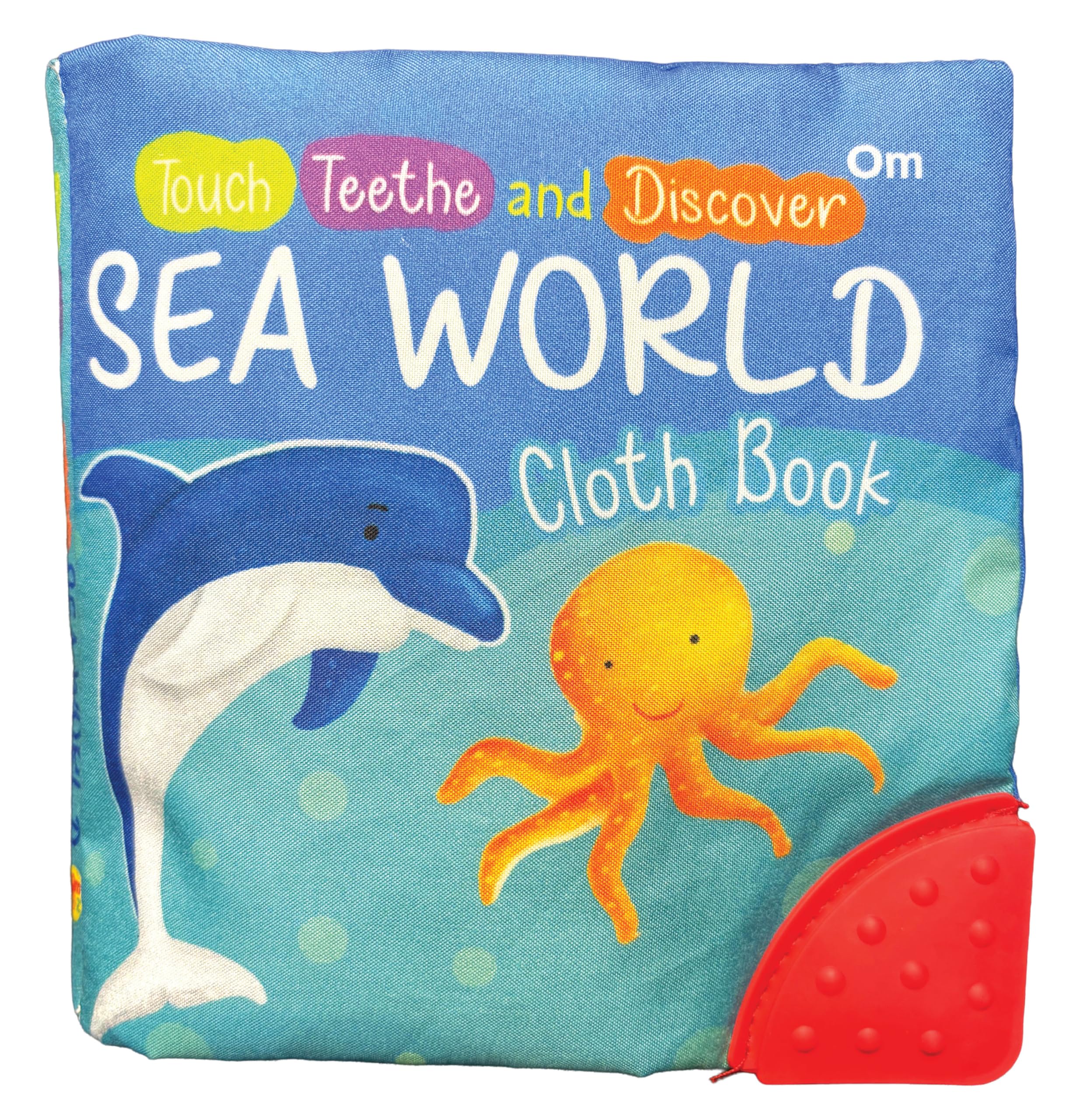 Sea World Cloth Book: Touch, Teethe and Discover | A Soft Cloth book with a teether & Crinkle Sound | Novelty Book