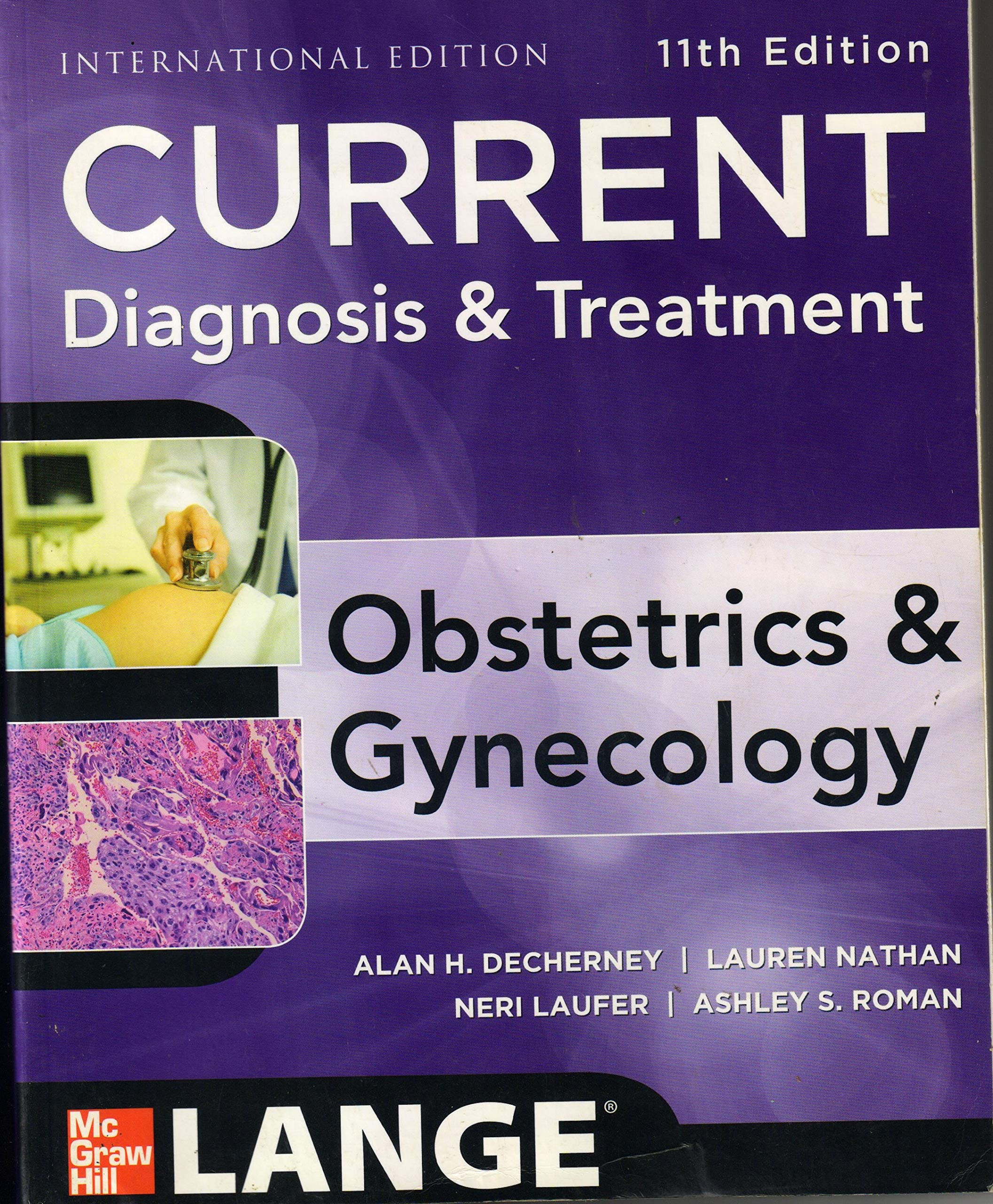 (OLD)LANGE CURRENT DIAGNOSIS & TREATMENT OBSTETRICS & GYNECOLOGY,(ISE)