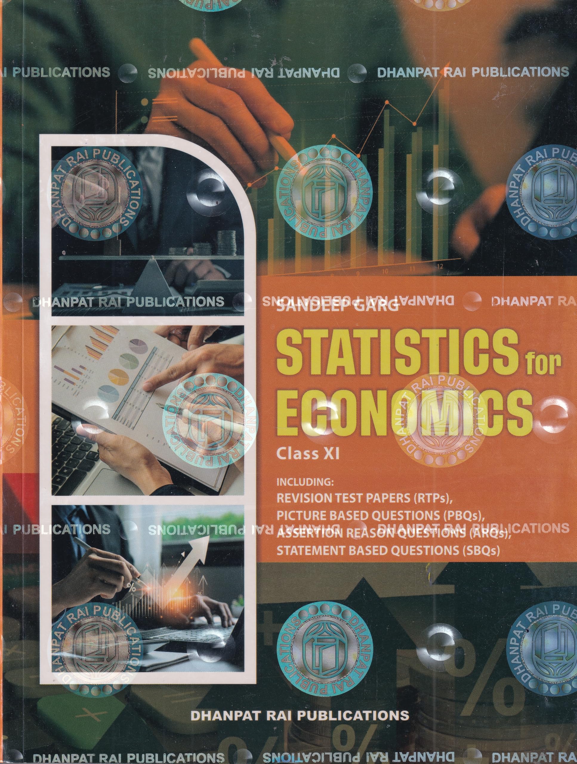 Statistics For Economics Class 11  CBSE By Sandeep Garg (Examination 202627)