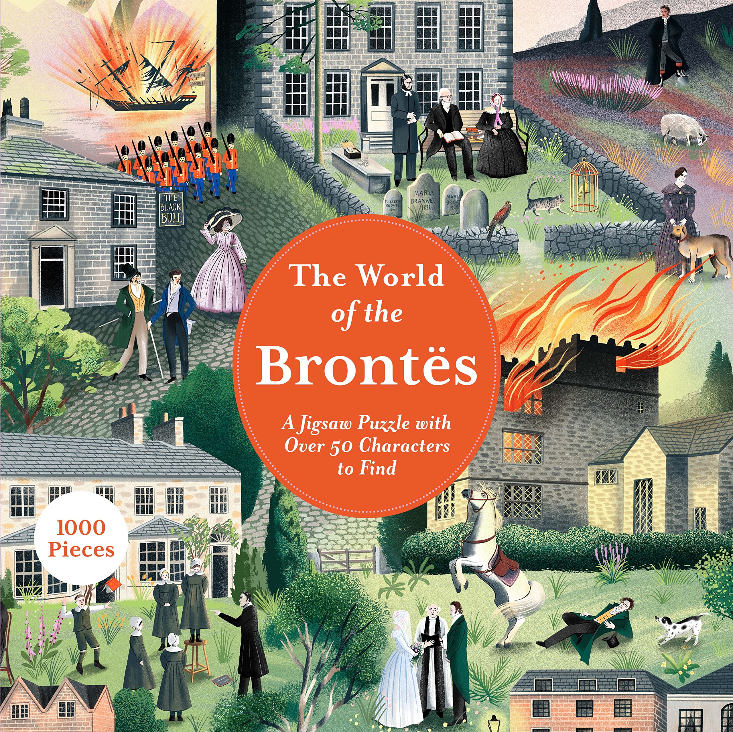 The World Of The Brontes: A 1000Piece Jigsaw Puzzle
