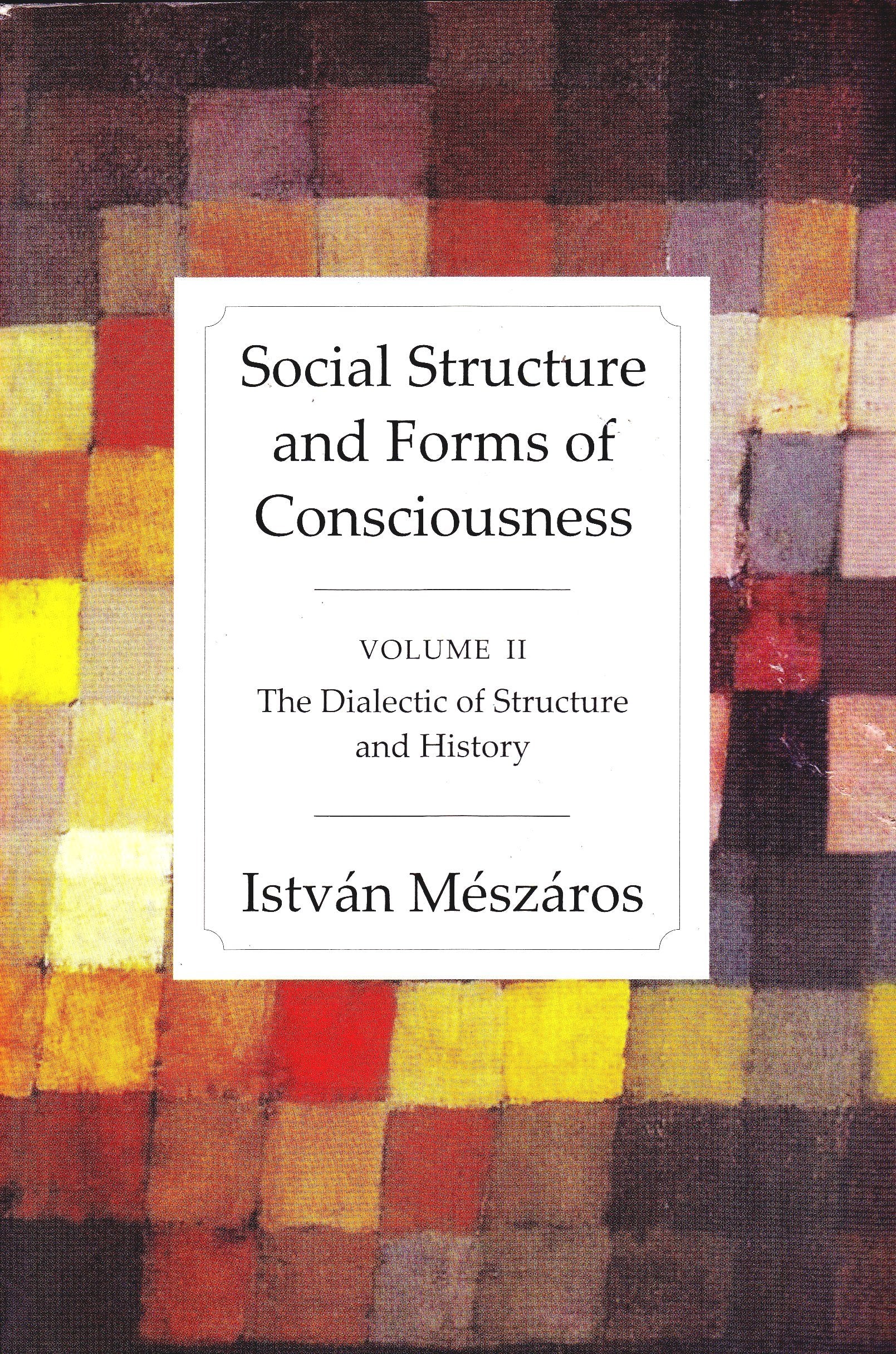 Social Structures And Forms Of Consciousness: Volume 2
