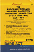 Preconception and PreNatal Diagnostic Techniques.........Act, 1994 with Rules