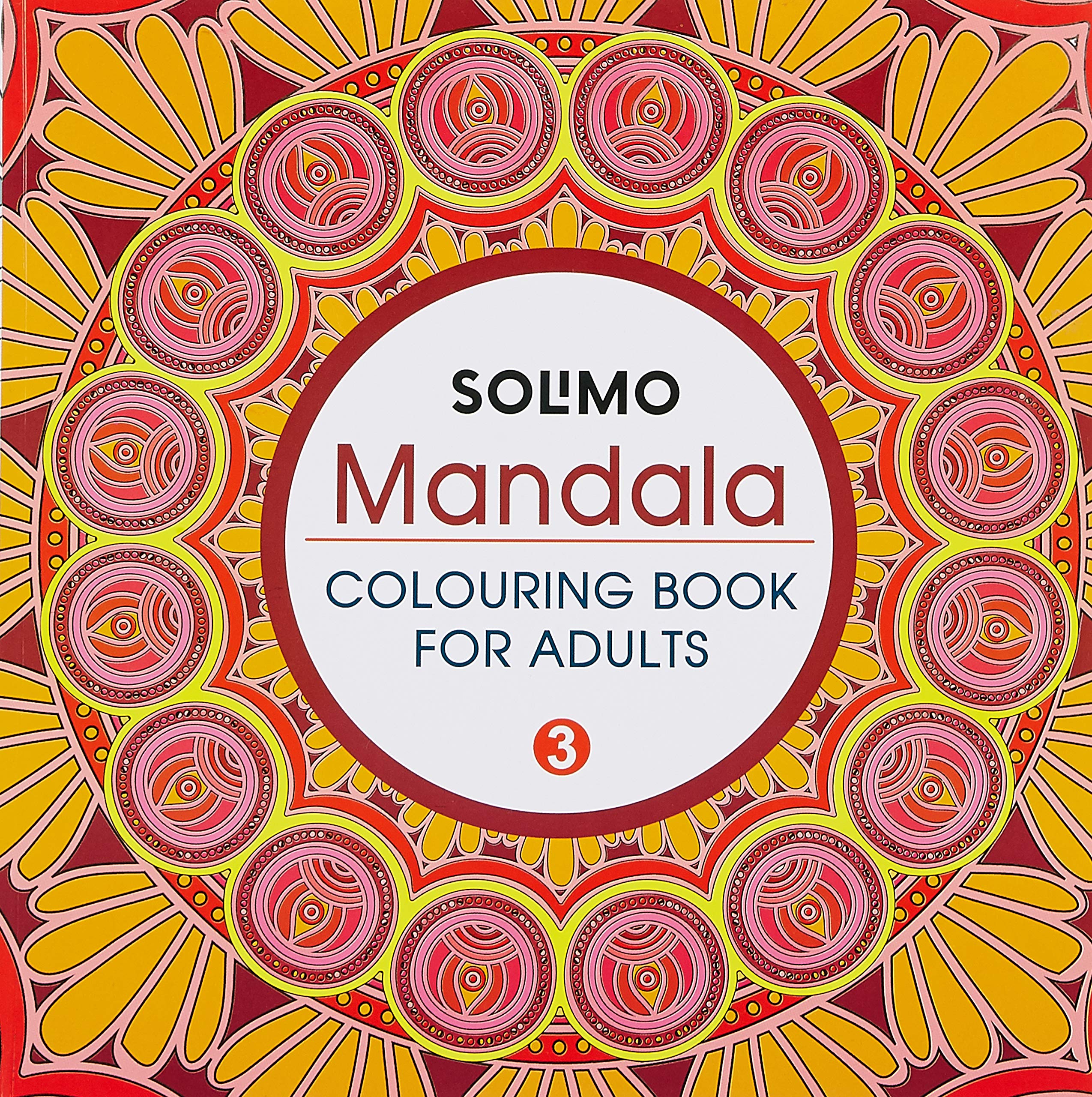Amazon Brand  Solimo Mandala Colouring Book For Adults 3