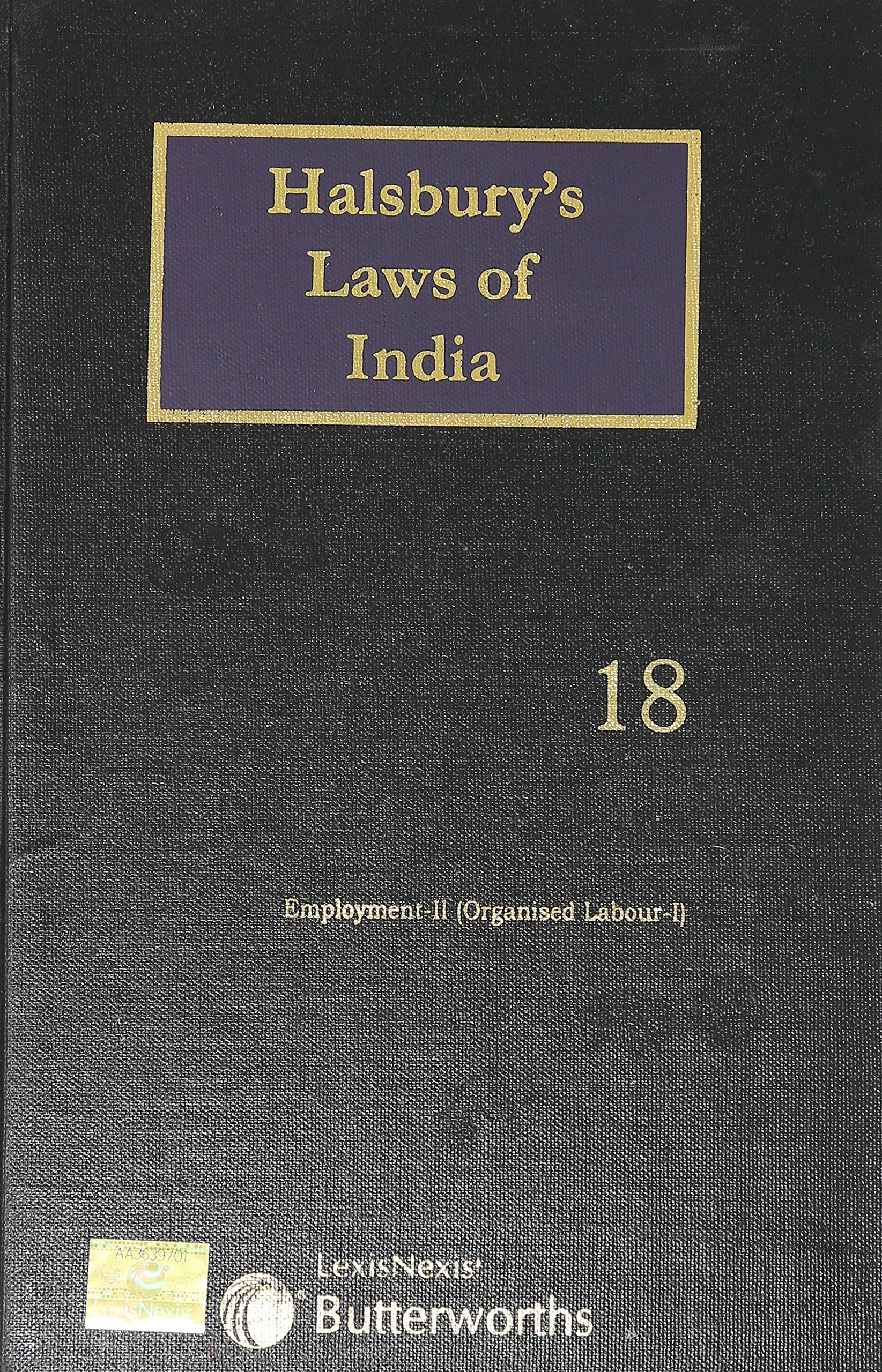 Halsbury Laws Of India: 18