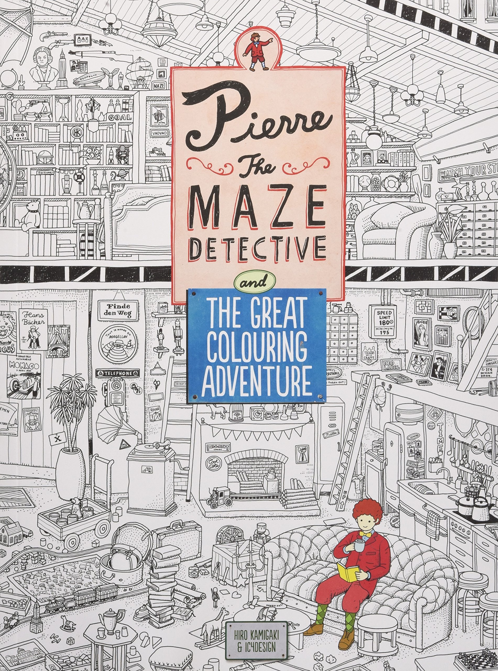 Pierre the Maze Detective and The Great Colouring Adventure
