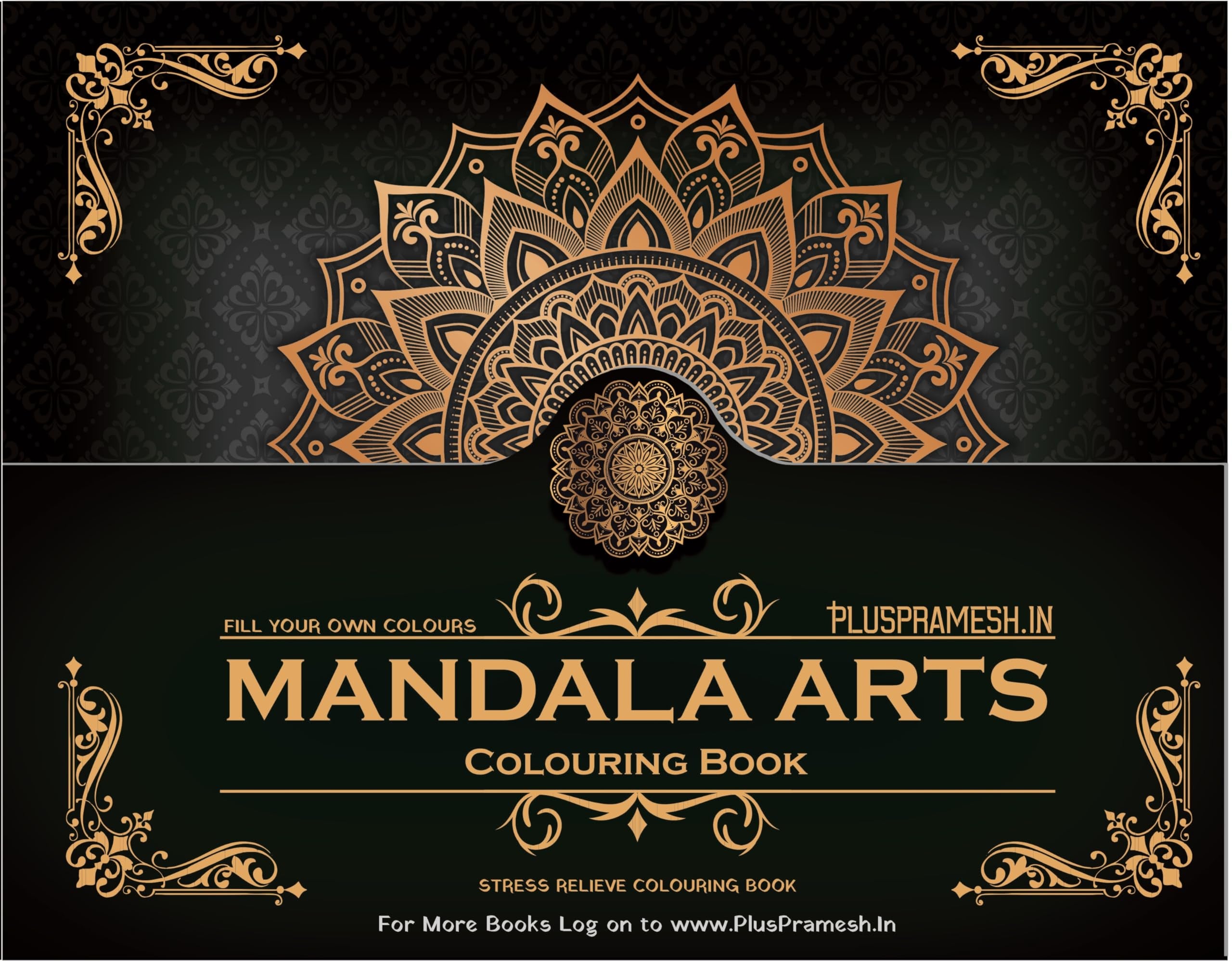 Mandala: Colouring Books for Adults with Tear Out Sheets Book 1